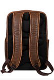 Leather backpack