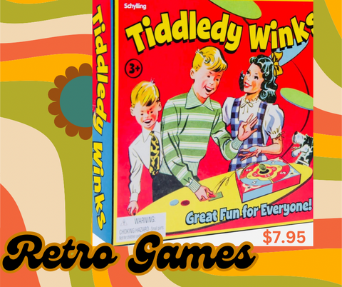 Tiddledy Winks retro game