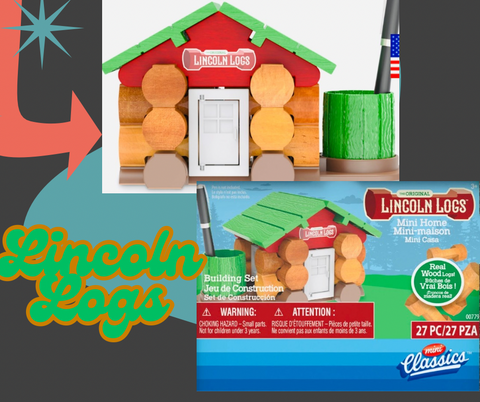 Lincoln Logs Mini Home