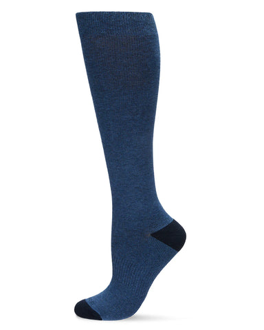 Me Moi 15-20mmHg Off Black Cotton Compression Socks